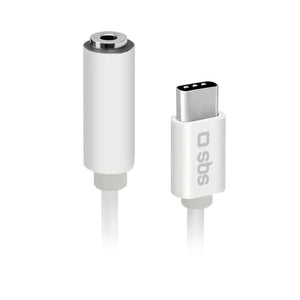 SBS USB Type C to 3.5mm Jack Female Socket 0.1M TEINTJACKTYCFM