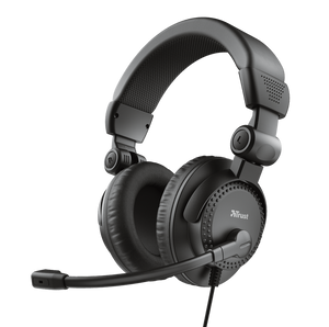 Trust COMO USB PC Headset Black